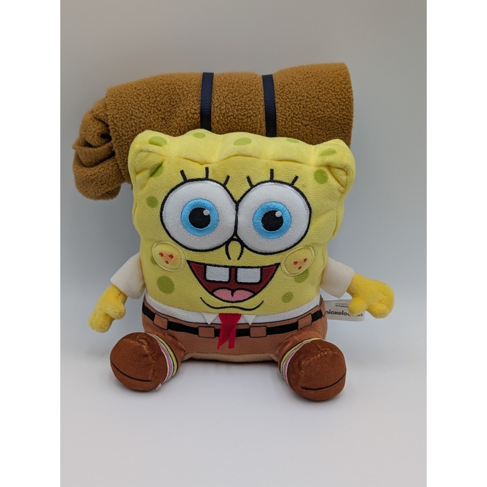 Kidrobot Spongebob Squarepants‎ Plush 7 Inch 2021 Camping Stuffed Animal Toy